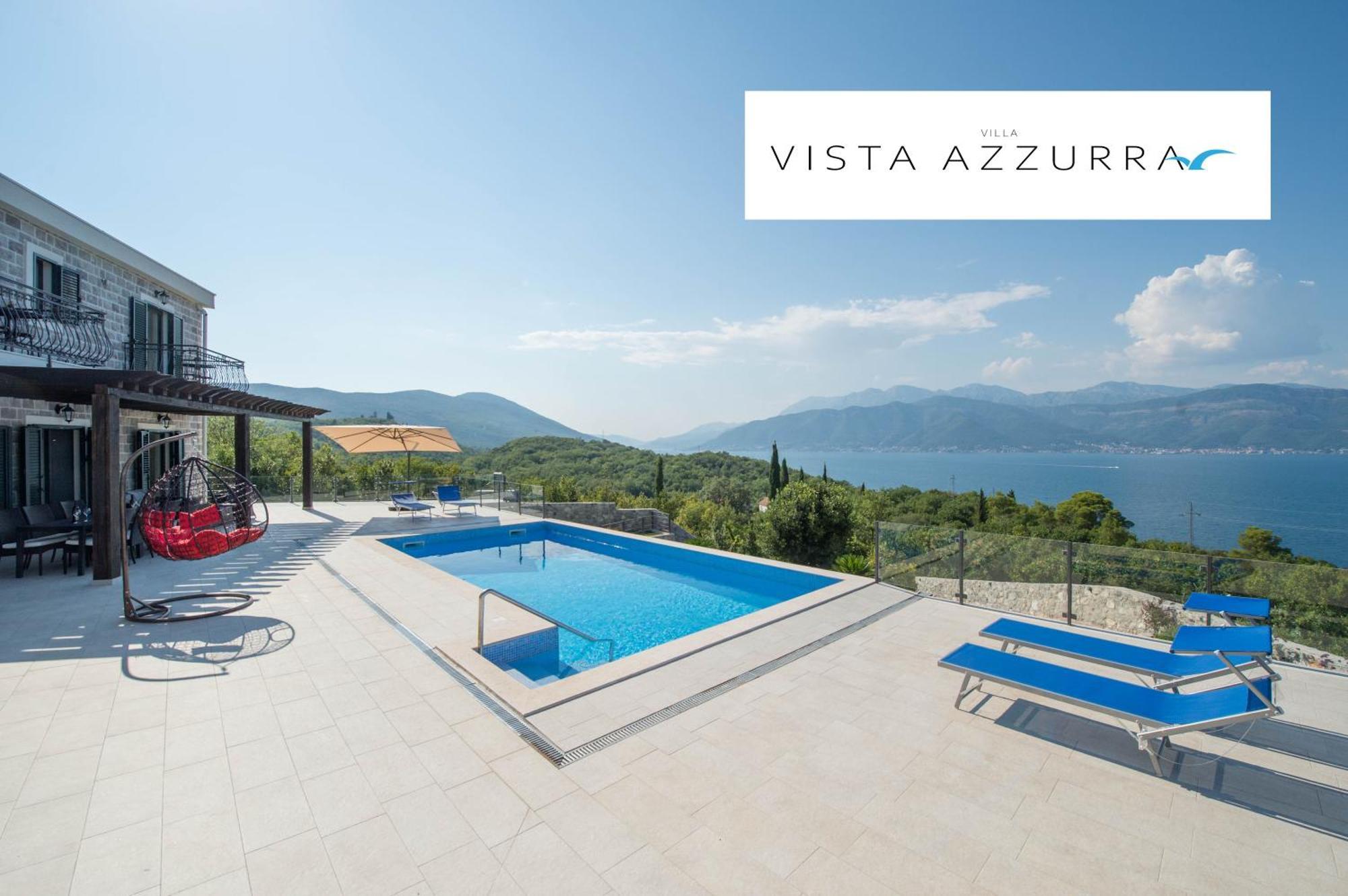 Villa Vista Azzurra Tivat Exterior photo
