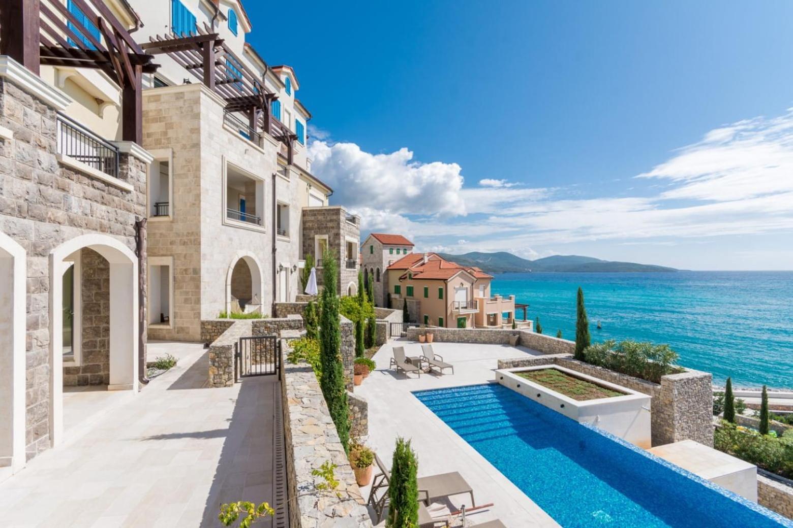 Villa Vista Azzurra Tivat Exterior photo
