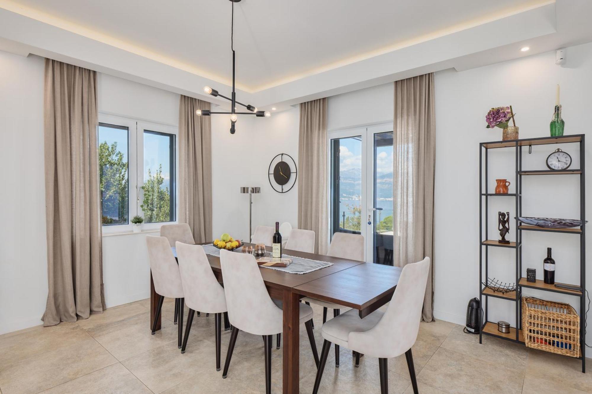 Villa Vista Azzurra Tivat Exterior photo